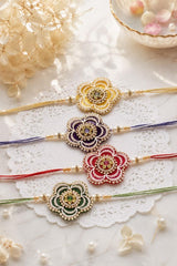 Handcrafted Floral Rakhi