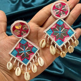 Pink Sell Earring