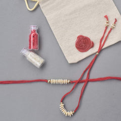 Royal Pearl String Rakhi