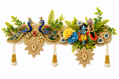 Krishna Designe Toran | Handcrafted Pearl & Latkan Bandanwar