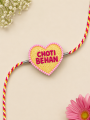 Cute Green Choti Behan Designer Rakhi