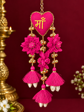 Sasu Maa Dark Pink Floral Lumba Single Hand