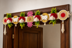 Elegant Handmade Shubh Labh Decorative Toran