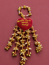 Heart Shape Rakhi with "Bhabhi Meri Hoor Wargi" Text | Special First Raksha Bandhan Rakhi (Copy) (Copy)