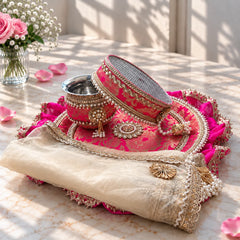 Jhilmil Karwa Chauth Thali Set