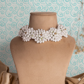 Mogra Flower Necklace Set