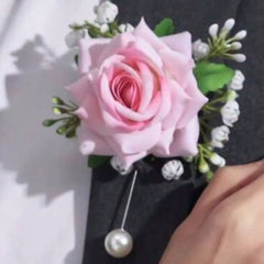 Rose Bracelate With Brooch