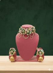 Flower Necklace Set