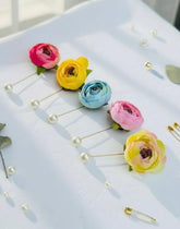 Peony Brooch