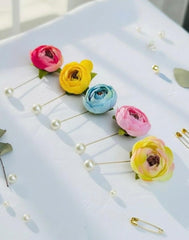 Peony Brooch