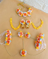 Flower Necklace Set