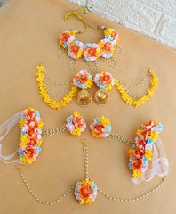 Flower Necklace Set