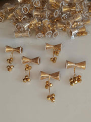 Handcrafted Wedding Pearl Ghungru Bell Damru