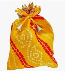 Chundri Print Potli Mix Colour 6/4 Inches