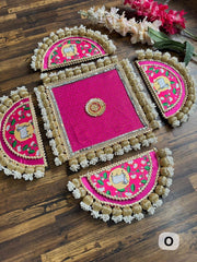 Rangoli Home Decoration Set of 5pc