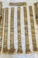 Mirror Work Welcome Dupatta for Royal Welcome