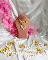 Haldi Jewellery Yellow