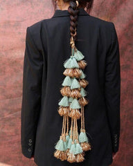 Thread Tasal Sky Blue Colour Parandi