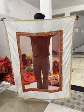 Hand Print Dupatta Sada Swavagyabati