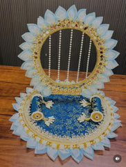 Royal Lotus Laddu Gopal Singhasan