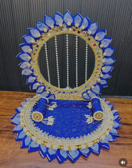 Royal Lotus Laddu Gopal Singhasan
