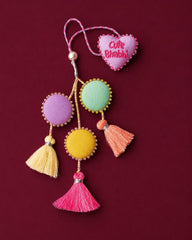 3D Heart Shape Rakhi with "Cute Bhabhi" Text | Special First Raksha Bandhan Rakhi
