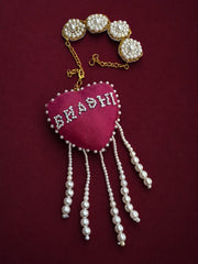 Heart Shape Rakhi with "Bhabhi" Text | Special First Raksha Bandhan Rakhi
