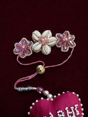 Heart Shape Rakhi with "Bhabhi to be" Text | Special First Raksha Bandhan Rakhi