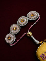 Heart Shape Rakhi with "# Bhabhi No 1" Text | Special First Raksha Bandhan Rakhi