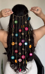 Multicolor Hair Chain Accessories