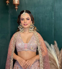 Elegant Pearl Floral Earrings & Maang Tikka Set