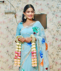 Premium Multicolor Floral Bridal Kalire