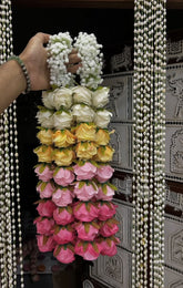 Premium Multicolor Floral Bridal Kalire