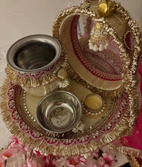 Chandani Theam Karwa Chauth Thali Set