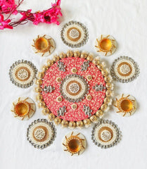 Rangoli Home Decoration Set of 11pc