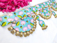 Elegant Handmade Pichwai Pribt Decorative Toran