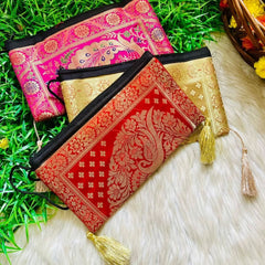 Silk Pouch & Bag