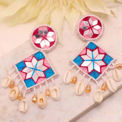 Pink Sell Earring