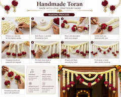 Flowerl Gajra Door Toran