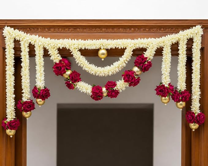 Flowerl Gajra Door Toran