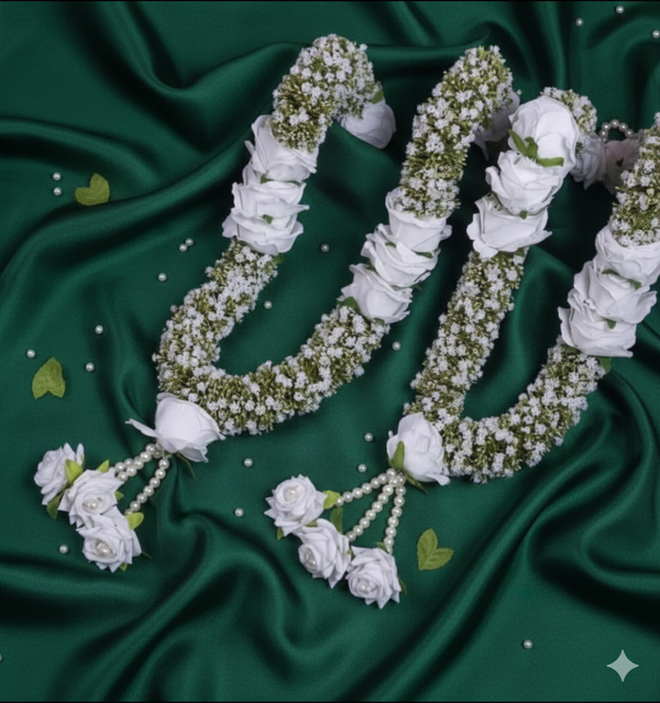 White Rose Varmala