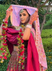 Multicolour Designer Thread Bridal Kaleere