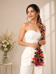 Punjabi Bridal Braid Accessory with Tassels