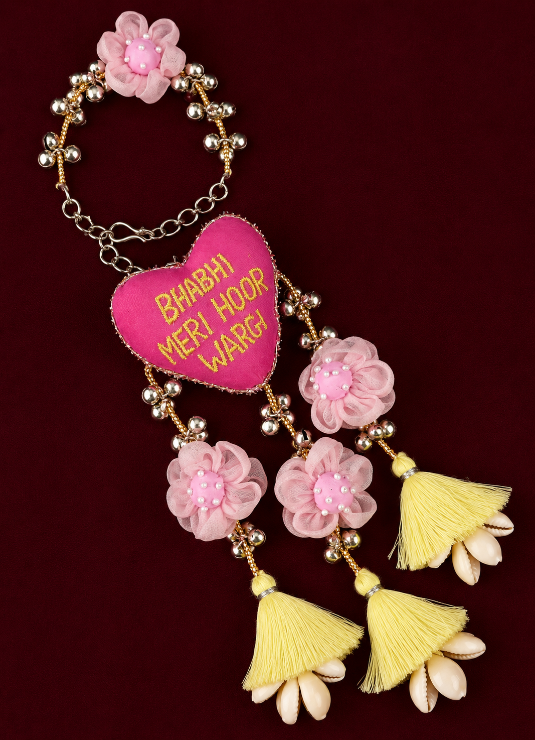 Bhabhi Meri Hoor Wargi Floral Lumba Rakhi