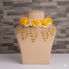 Haldi Pila Necklace Set