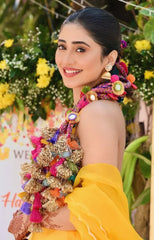 Sivangi Inspired Multy Colour Hair Parandi