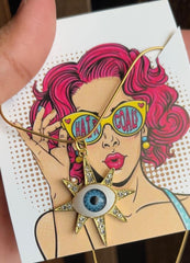 Evil Eye Anti Tarnish Chain