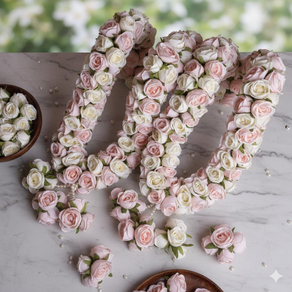 Pink Rose Varmala