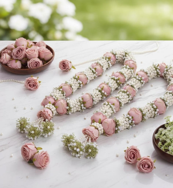 Pink Rose Varmala