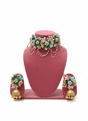 Flower Necklace Set